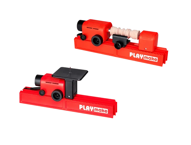 PLAYmake 4-i-1 – Barnsikkert verksted for barn fra 5 år
